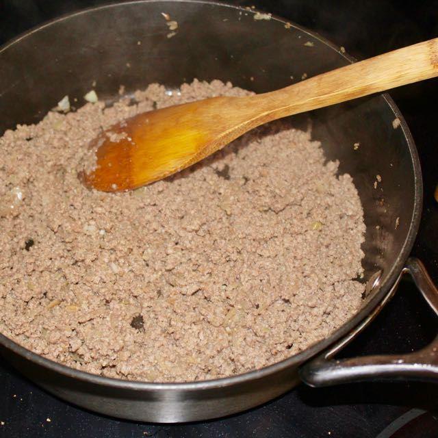 canelones carne y espinaca