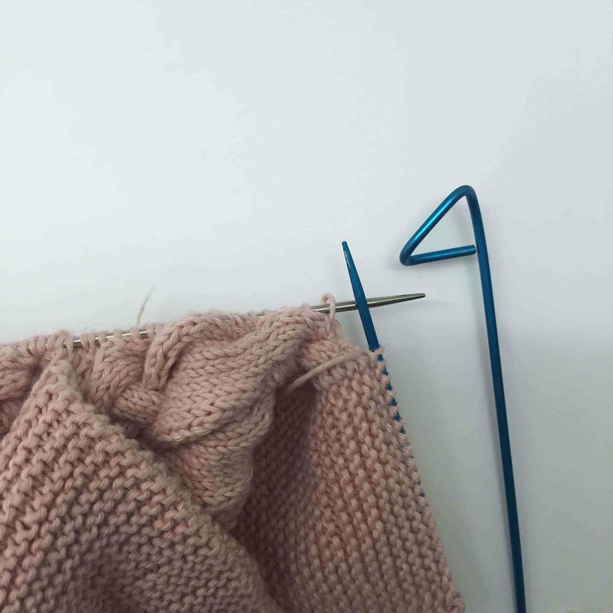 pasar puntos chaqueta de ganchillo