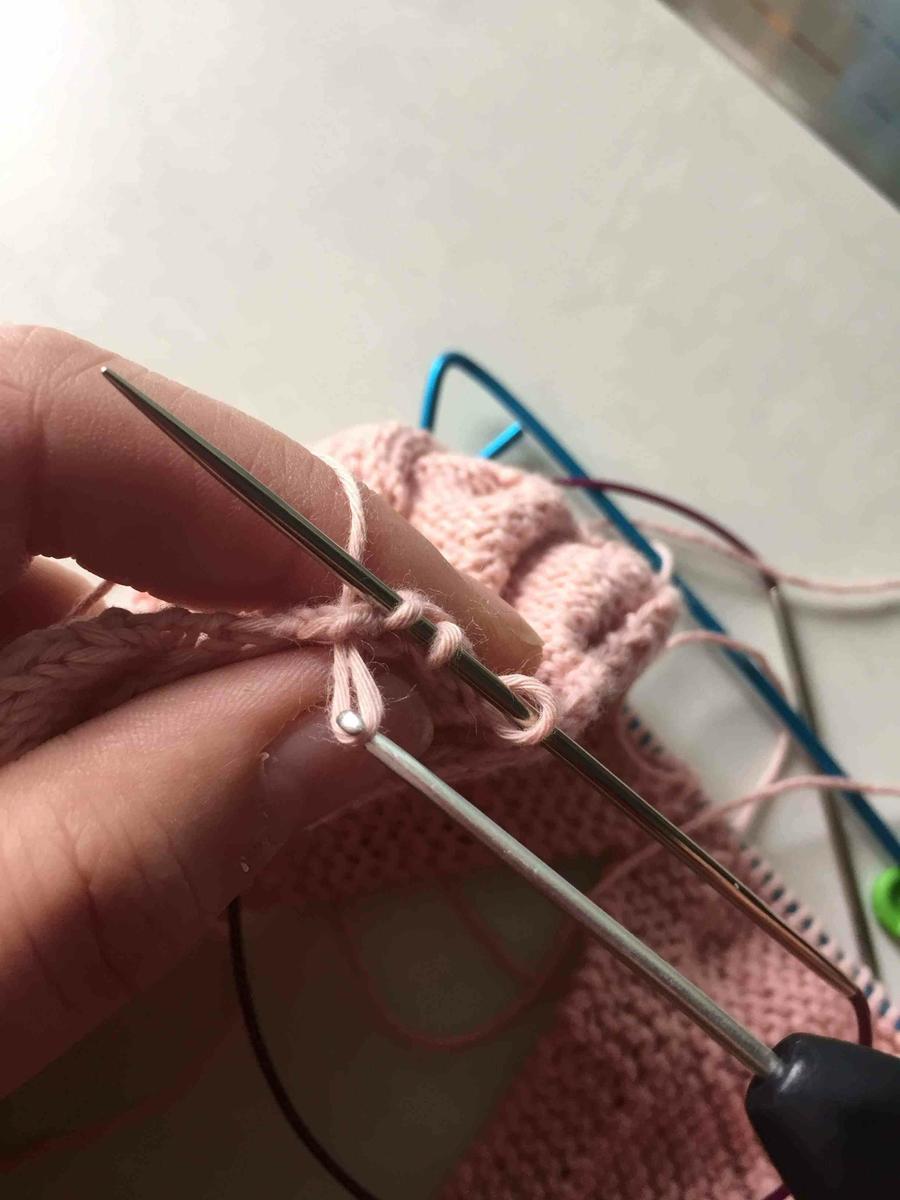 Como levantar puntos 2 chaqueta de ganchillo