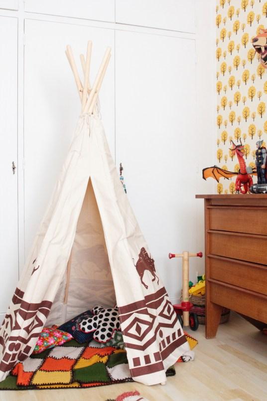tipi indio niños