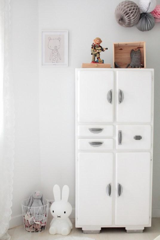 armario vintage dormitorio