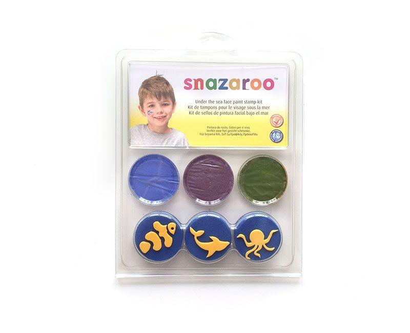 Nonabox de Julio- Set de sellos y pintura de cara sanzaroo