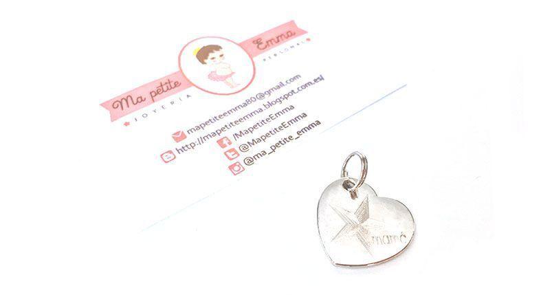 Nonabox de julio- Colgante Ma petite emma