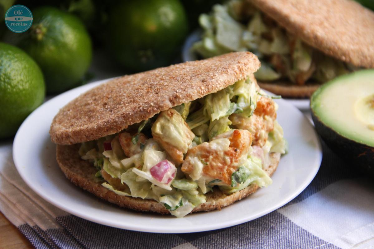 Ensalada con pollo y aguacate