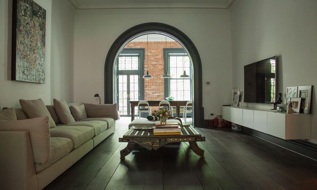 Decoratualma arco casa brooklying estilo industrial boho