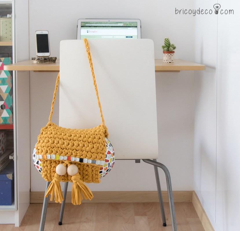 bolsos de trapillo originales con mosaico