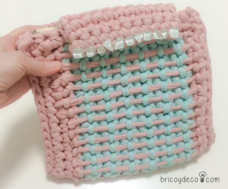 bolsos de trapillo originales combinando colores