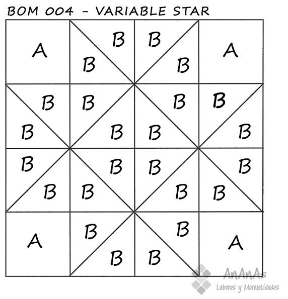 Variable-Star-patrón-bloque-BOM004