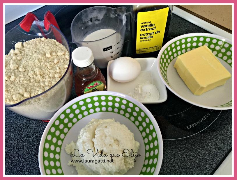 Galletas de almendra y ricota