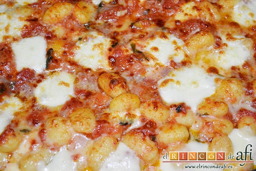 Gnocchi alla sorrentina, gratinar