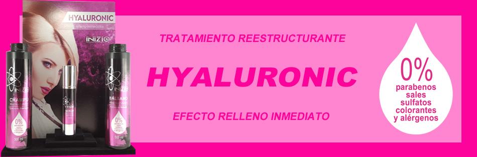 Linea Hyaluronic Inicia Hair Cosmetics acido hialuronico
