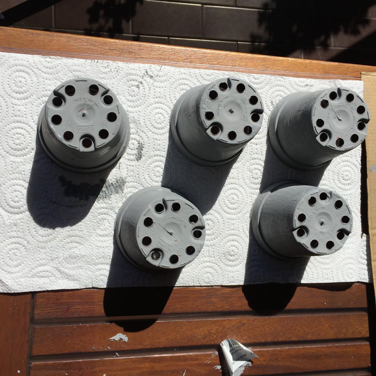 dejamos secar la pintura