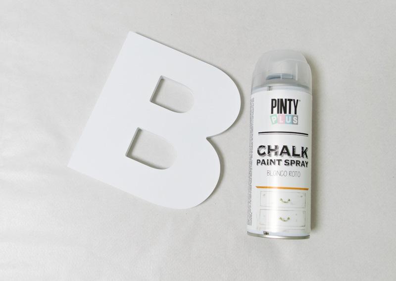 Marmoleado sin agua pintyplus chalk spray paint blanco roto