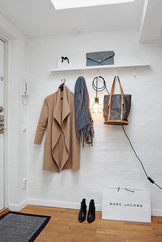 Recibidor Low Cost con perchero