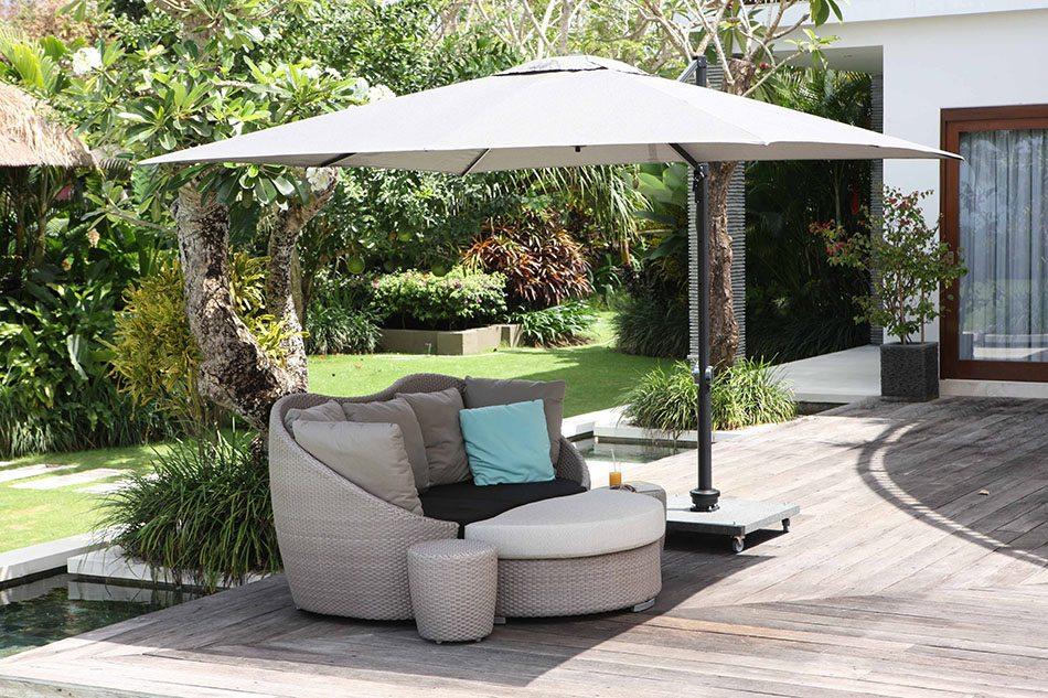 complementos de exterior lagoon sombrilla