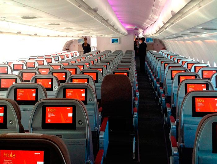 Equipaje para un vuelo internacional en avión