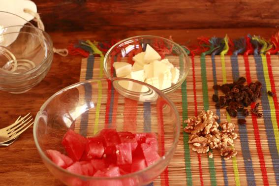 Ensalada de sandía 1