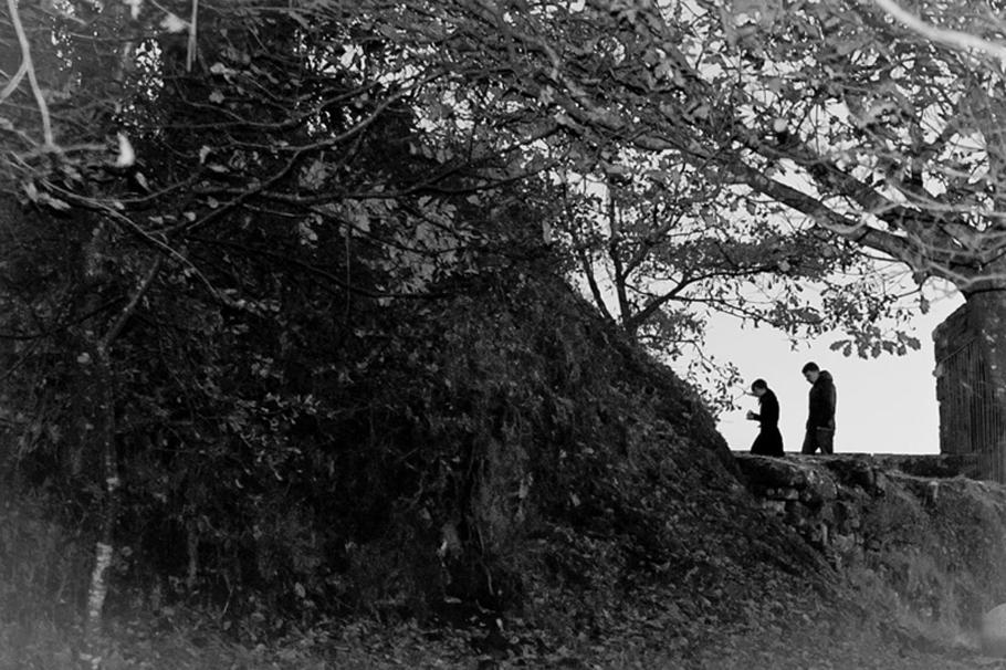 Fotos de novios en las Torres de Altamira
