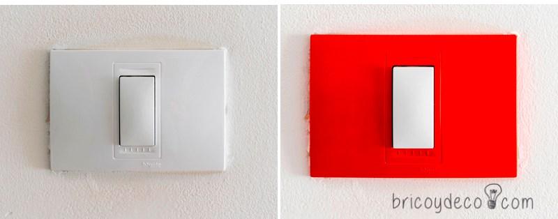 renovar las plaquetas de los interruptores