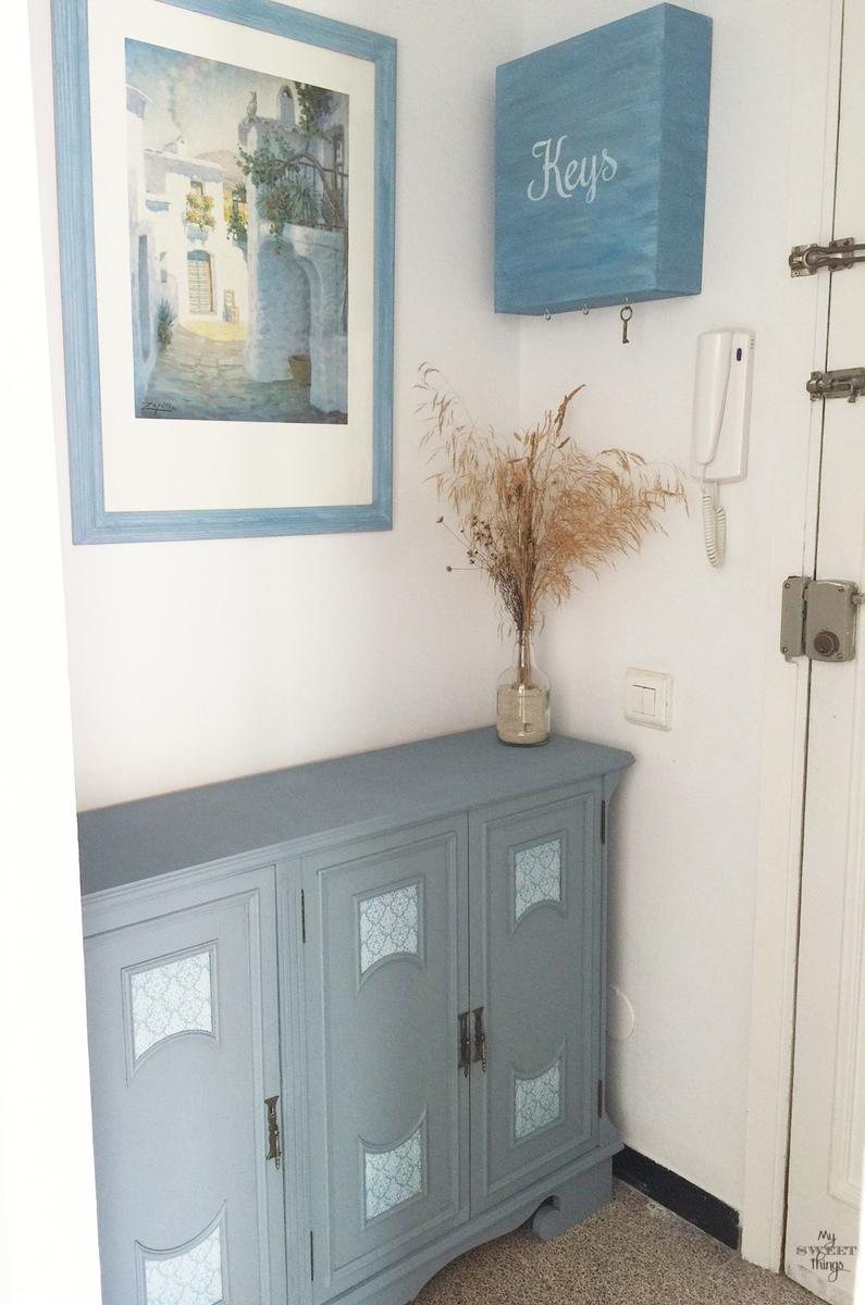 How to transform furniture easily with old fashioned milk paint and decoupage · My Sweet Things