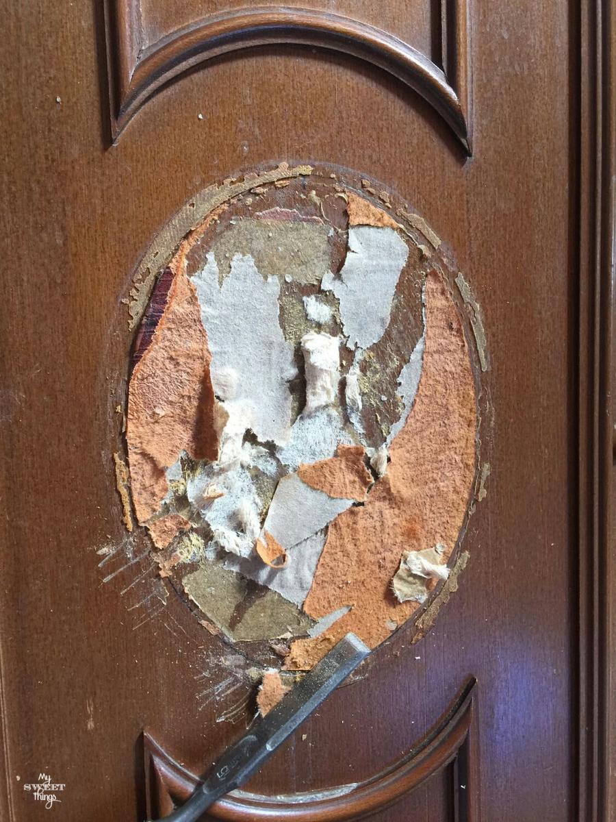 How to transform furniture easily with old fashioned milk paint and decoupage · My Sweet Things