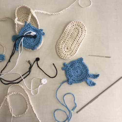 patucos-de-ganchillo-Pez