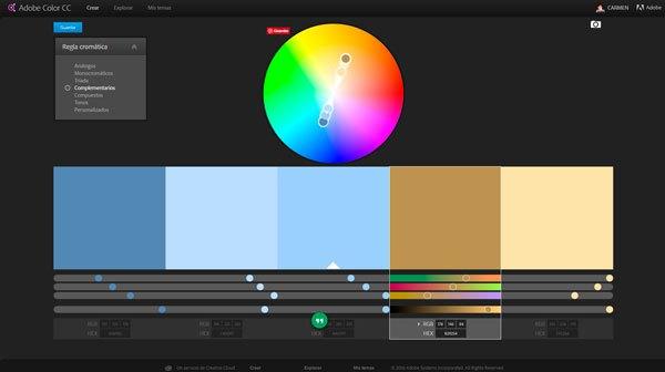 elegir los colores para un blog