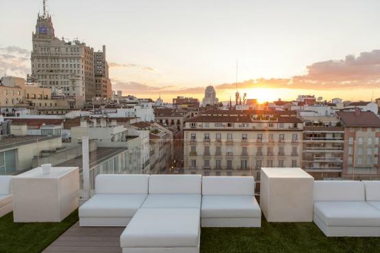 madrid verano - Room mate oscar rooftop