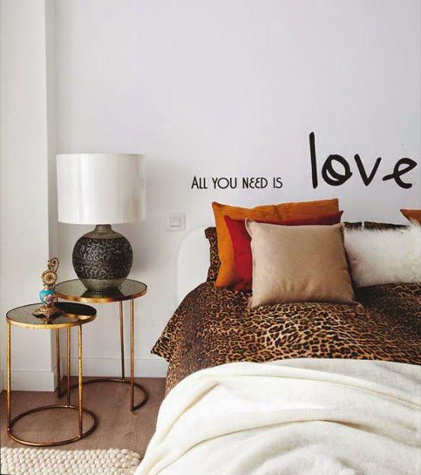 print animal bedroom