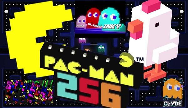 Personajes clásicos de pac-man que podemos encontrar en pac man 256