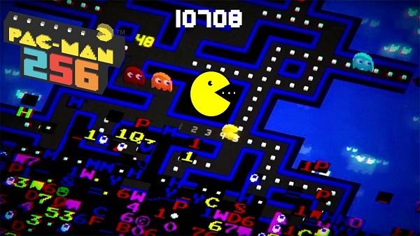 La pantalla de la muerte te persigue en pac man 256