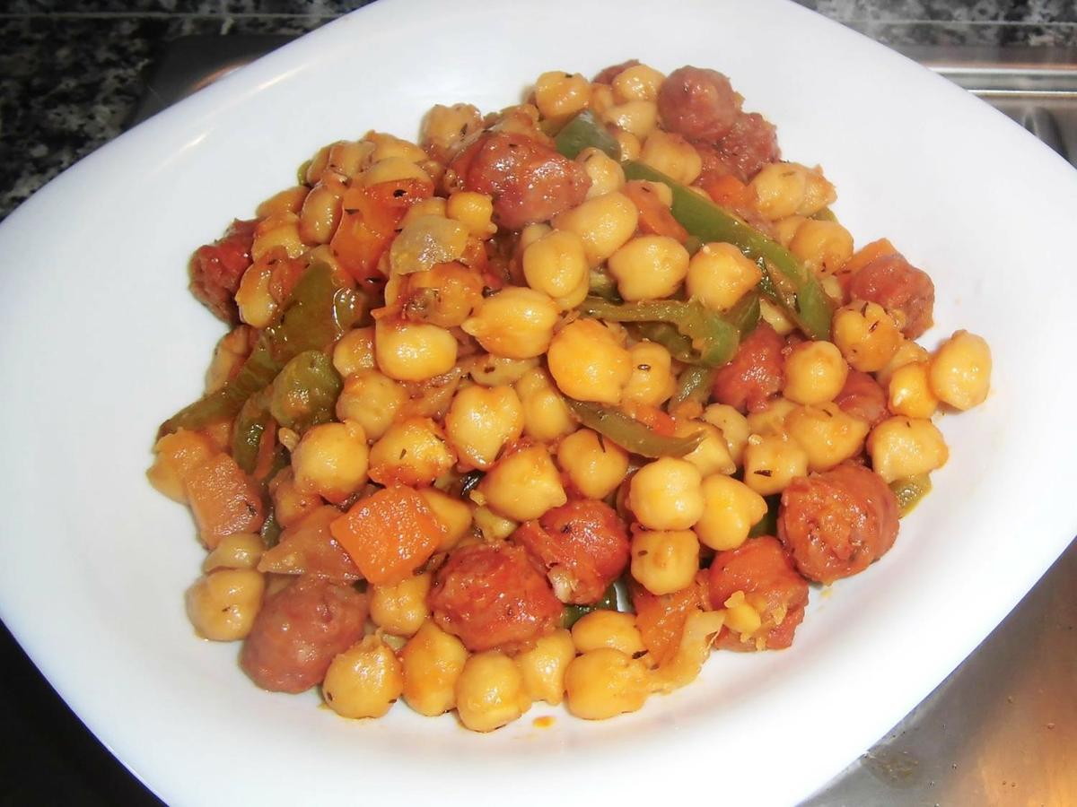 Garbanzos fritos