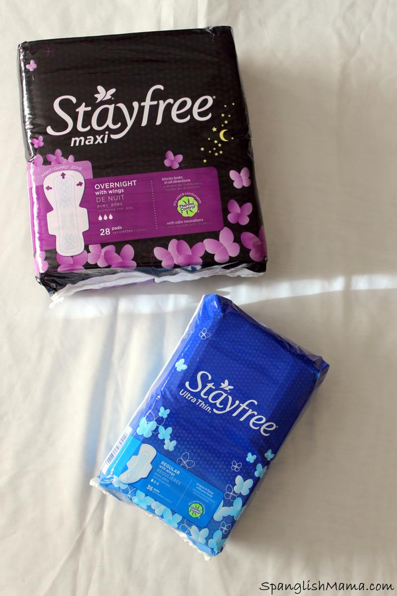 Stayfree pads