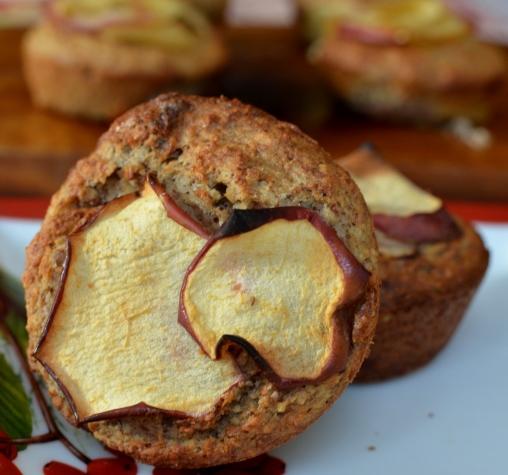 Muffins Manzana Almendras