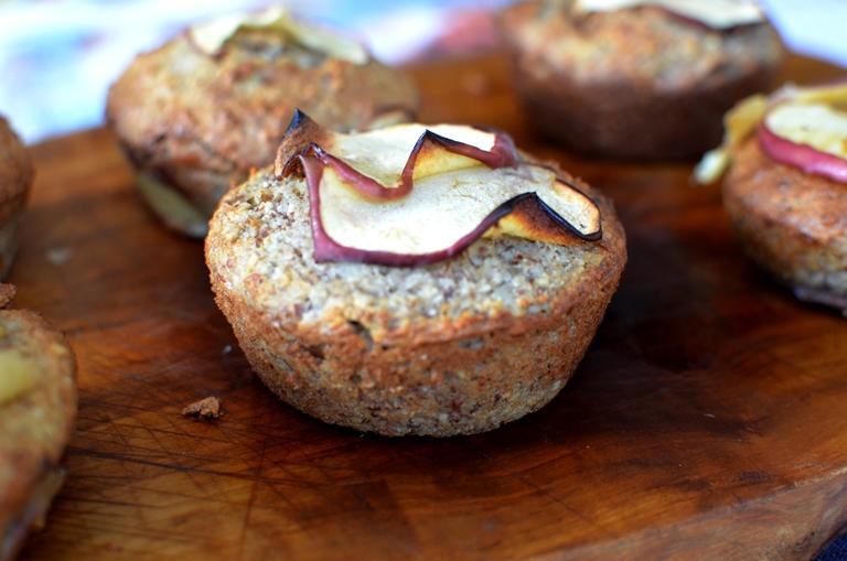 Muffins Manzana Almendra