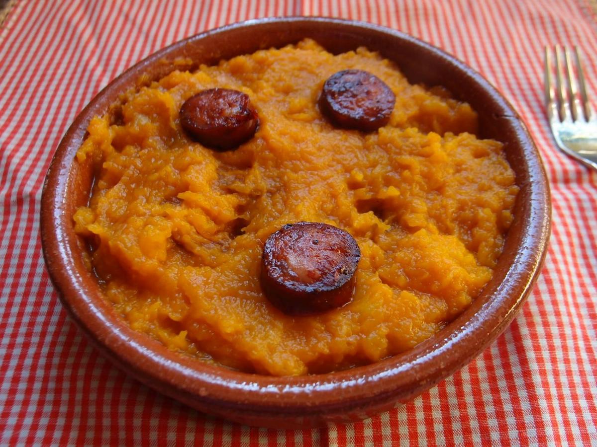 Calabaza frita