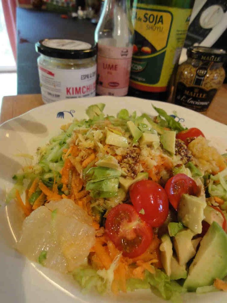 ensalada con fermentados y super aliño de mostaza (2)