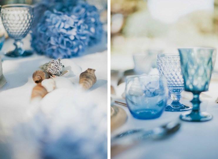 Decoracion marinera para una mesa de verano