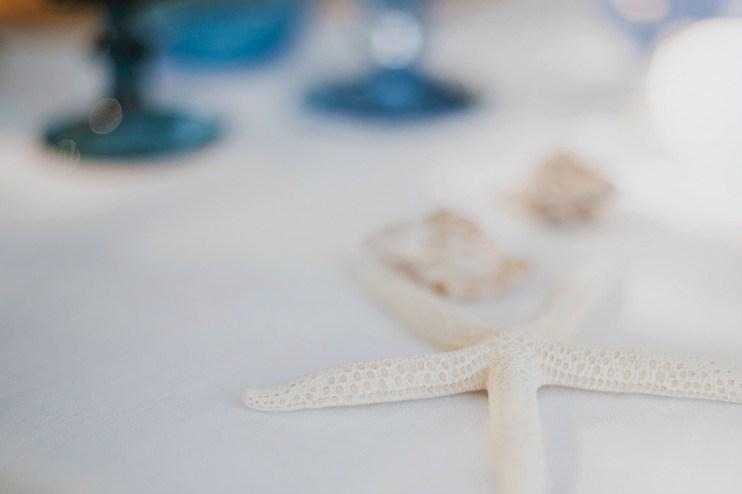 Decoracion marinera para una mesa de verano