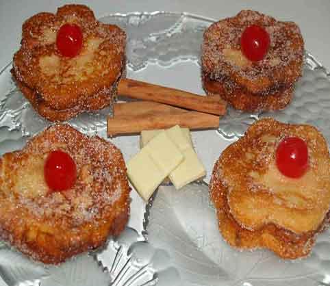 Huevos rellenos de palitos de cangrejo 