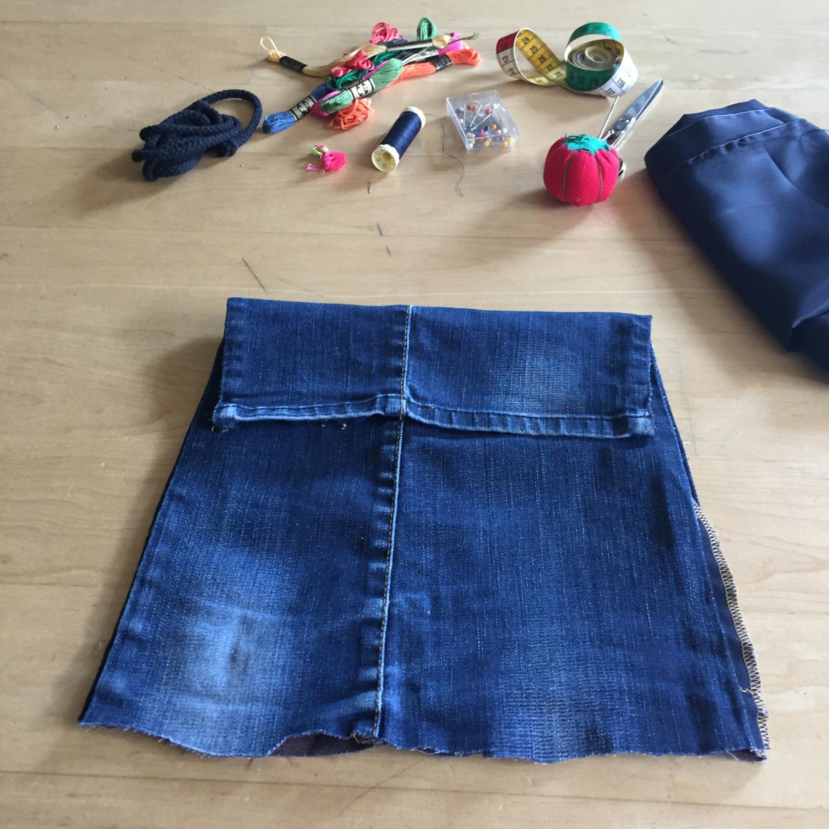 03. BOLSO VAQUERO - PLANTEAMOS LA FORMA DEL BOLSO