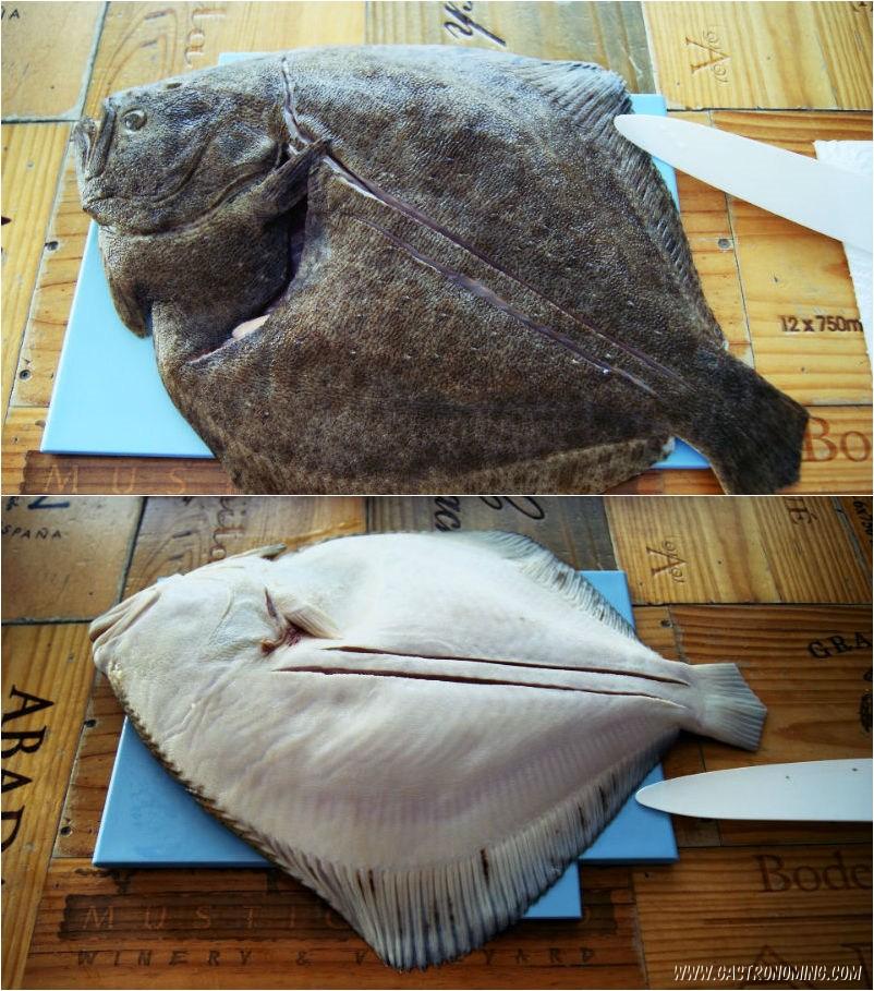 RODABALLO CON REFRITO Y PATATAS PANADERAS