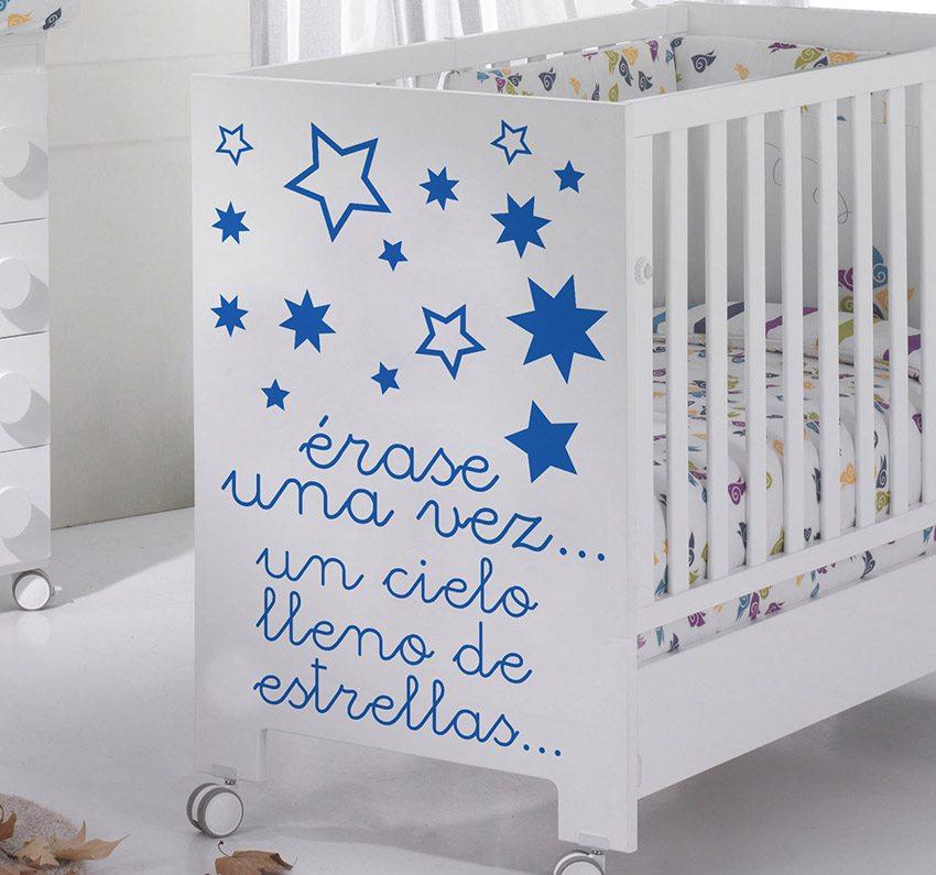 vinilos para bebes cuna estrellas tenvinilo