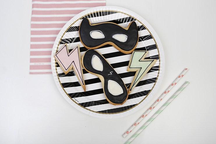 Una fiesta infantil superheroes