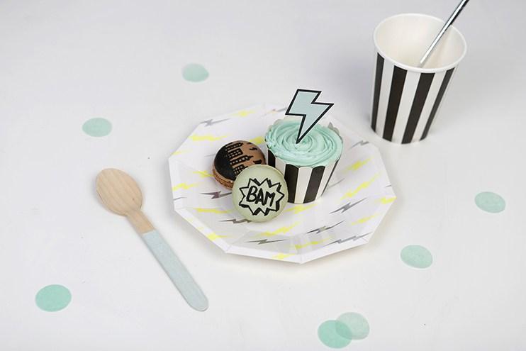 Una fiesta infantil superheroes