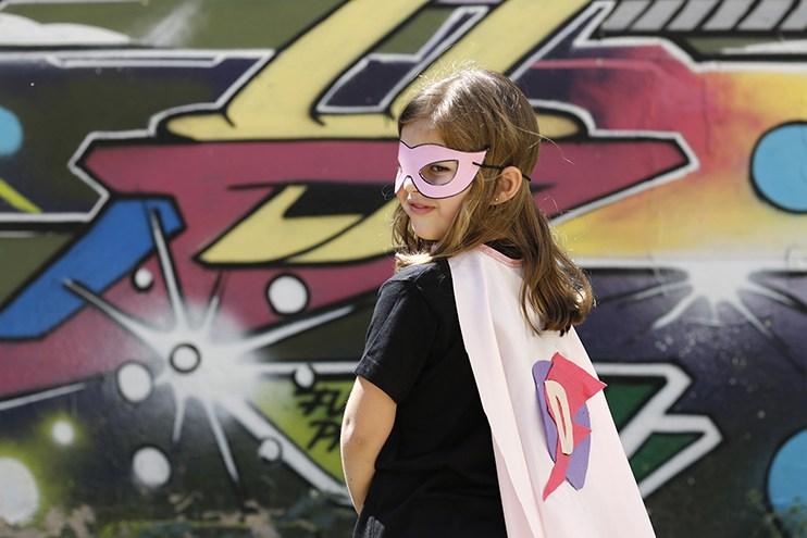 Una fiesta infantil superheroes