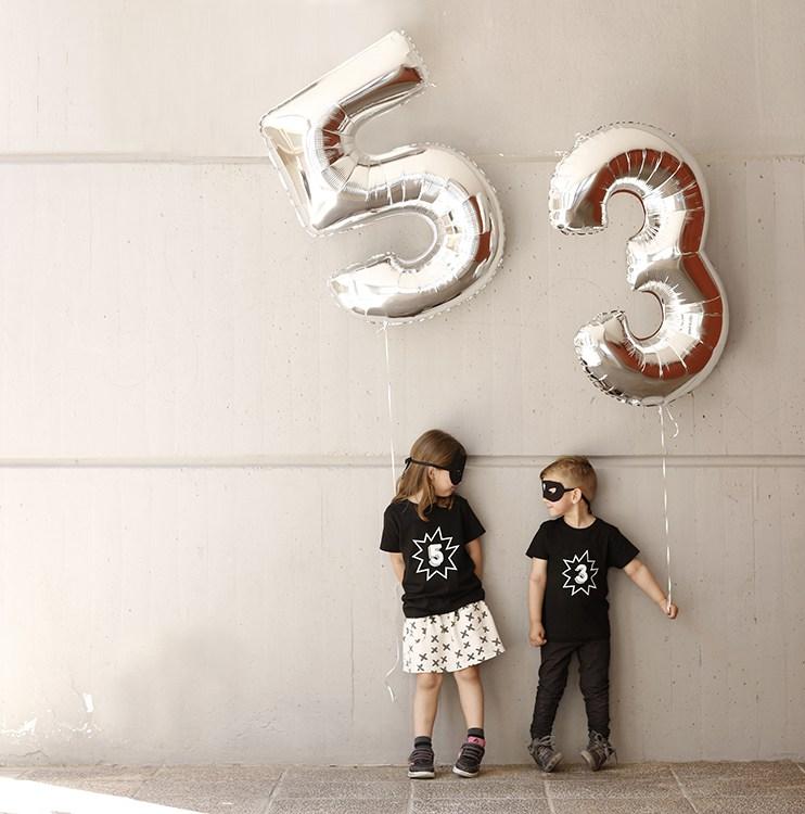 Una fiesta infantil superheroes