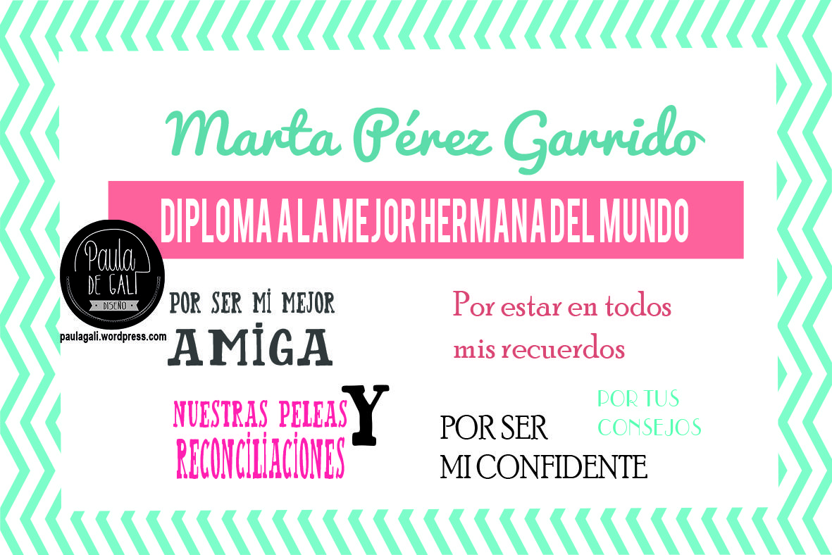 mejor hermana del mundo