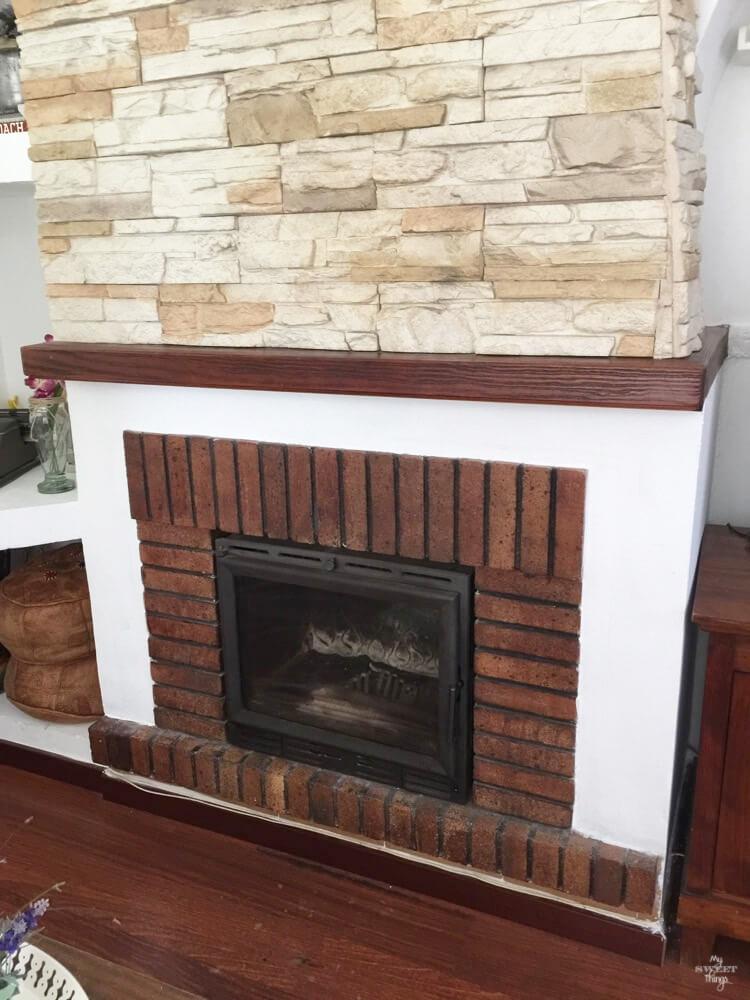 Salón y tuneo de la chimenea