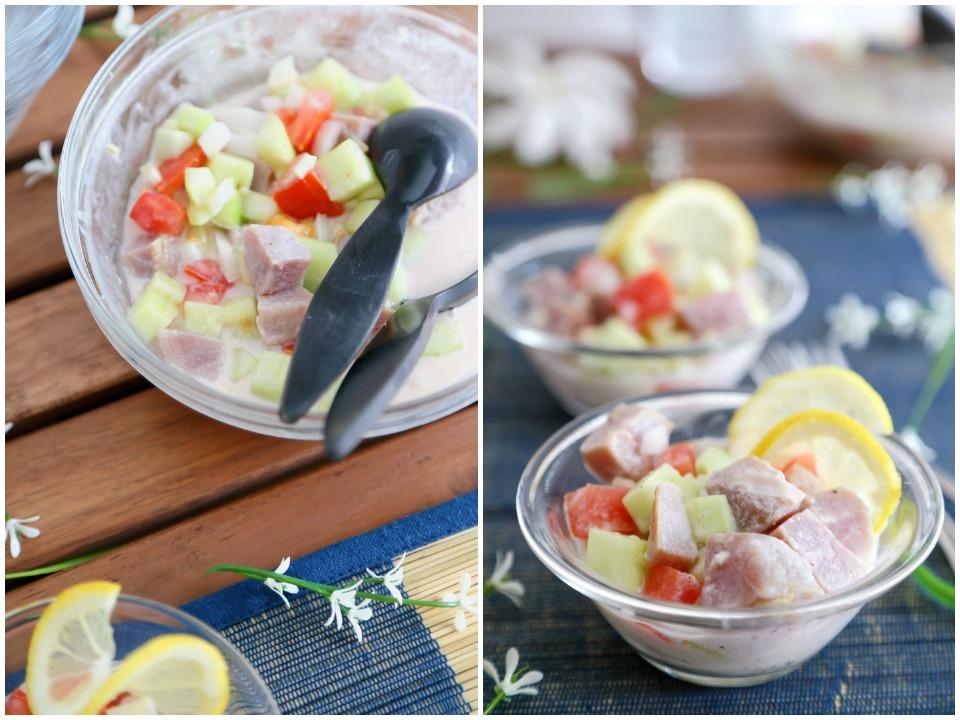 Poisson cru à la tahitienne